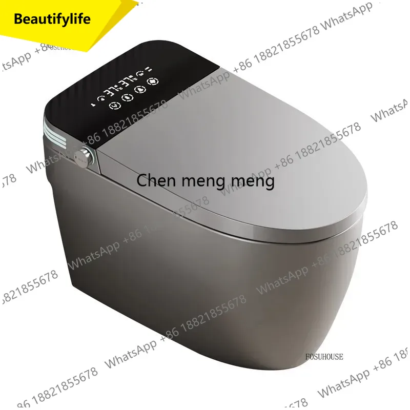 Elongated Bidet Toilet Seat Warm Dryer - A17 Toilette intelligente élégante multicolore pour