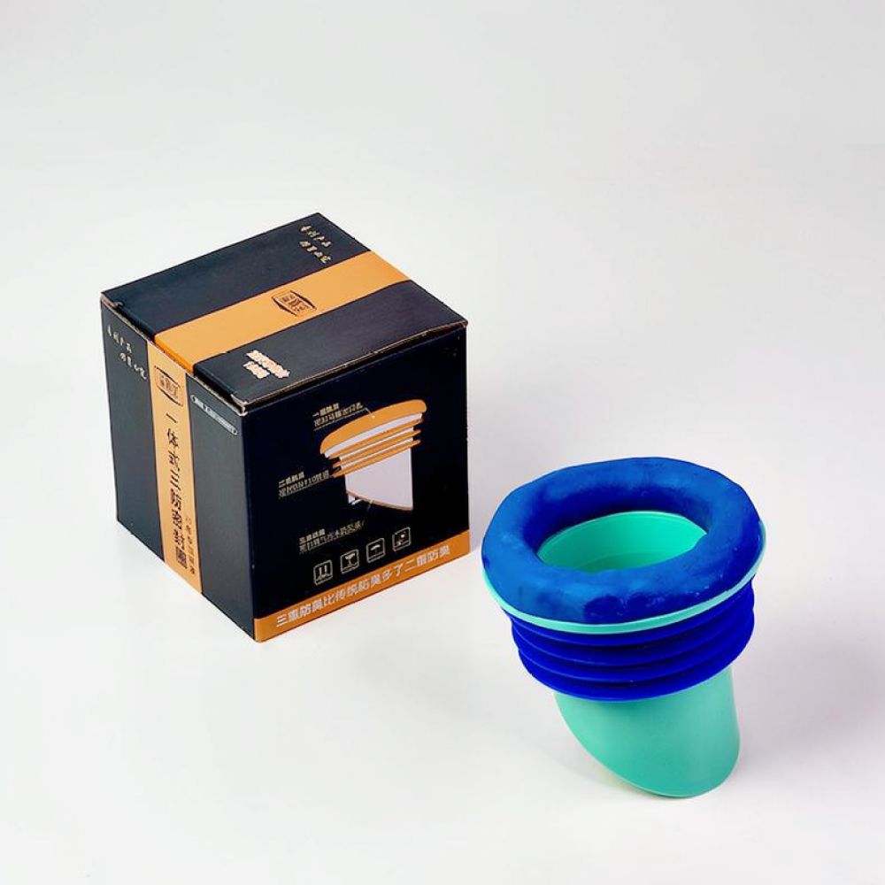 Wax Ring Toilet Bowl Seal Gasket - Joint d'étanchéité universel pour bride de