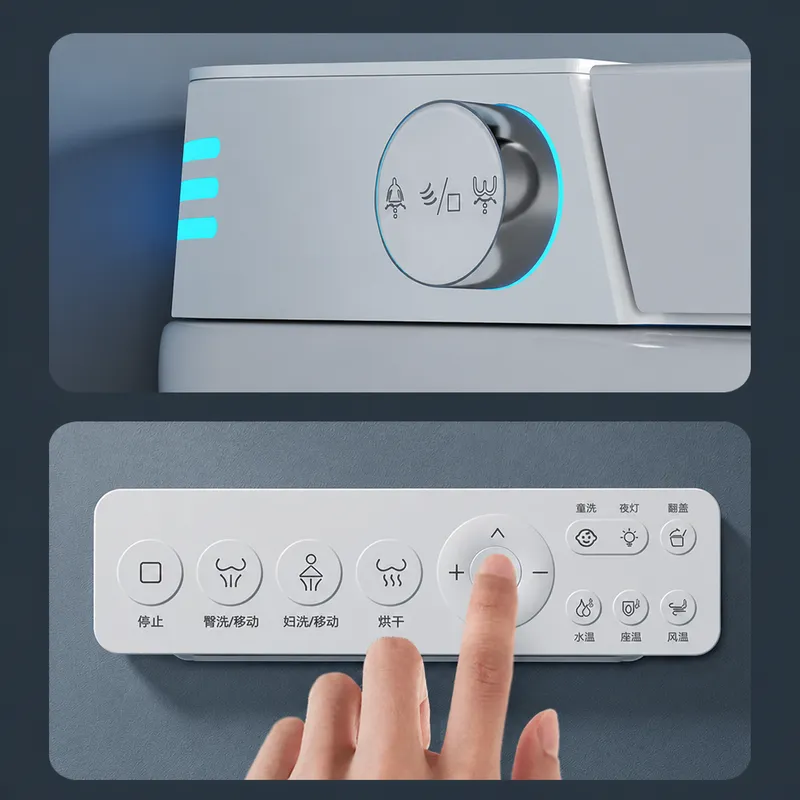 Smart Toilet All In One Automatic Flush - WC intelligent tout-en-un, sans limite de