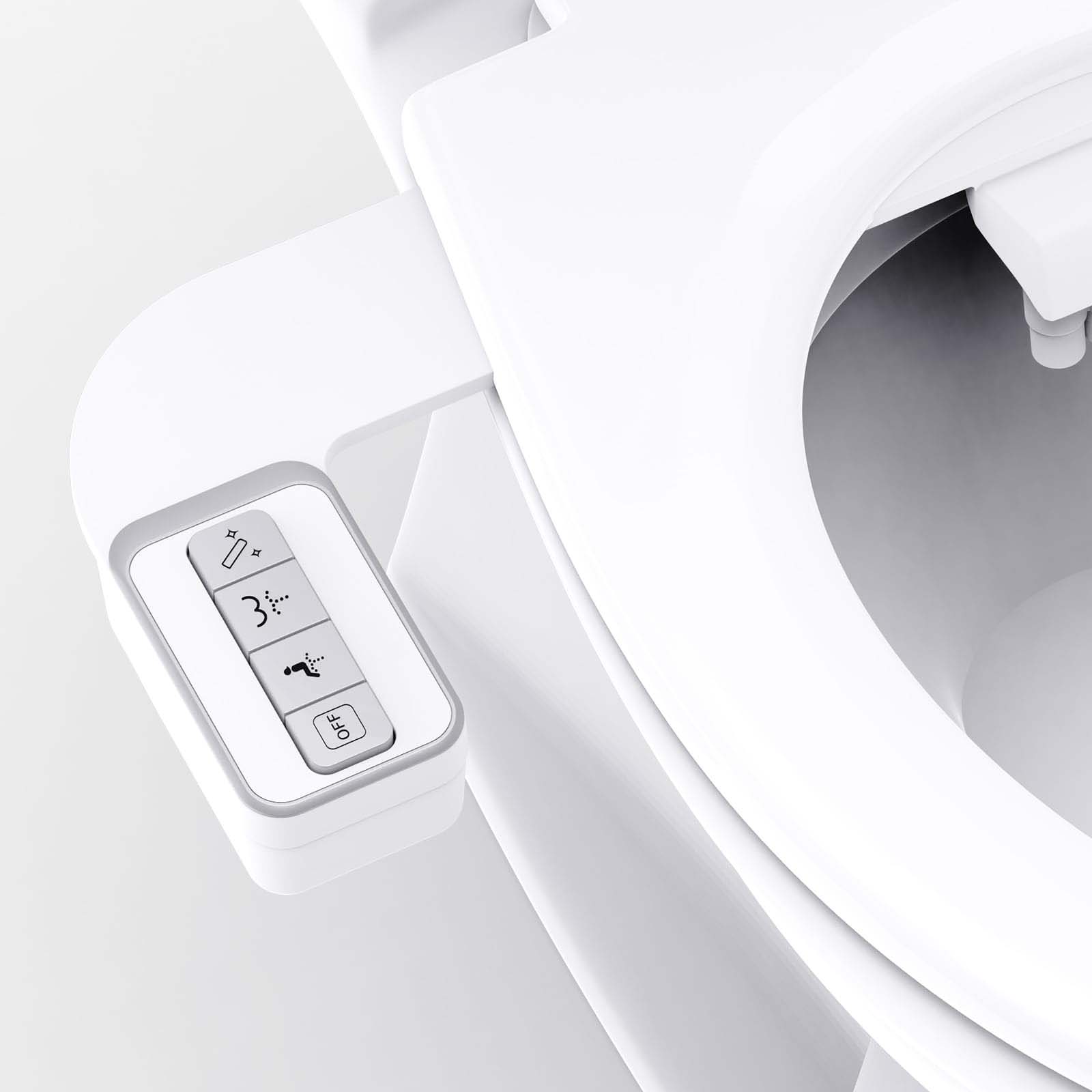 Non Electric Bidet Attachment Dual Nozzle - Accessoire de bidet pour toilettes -