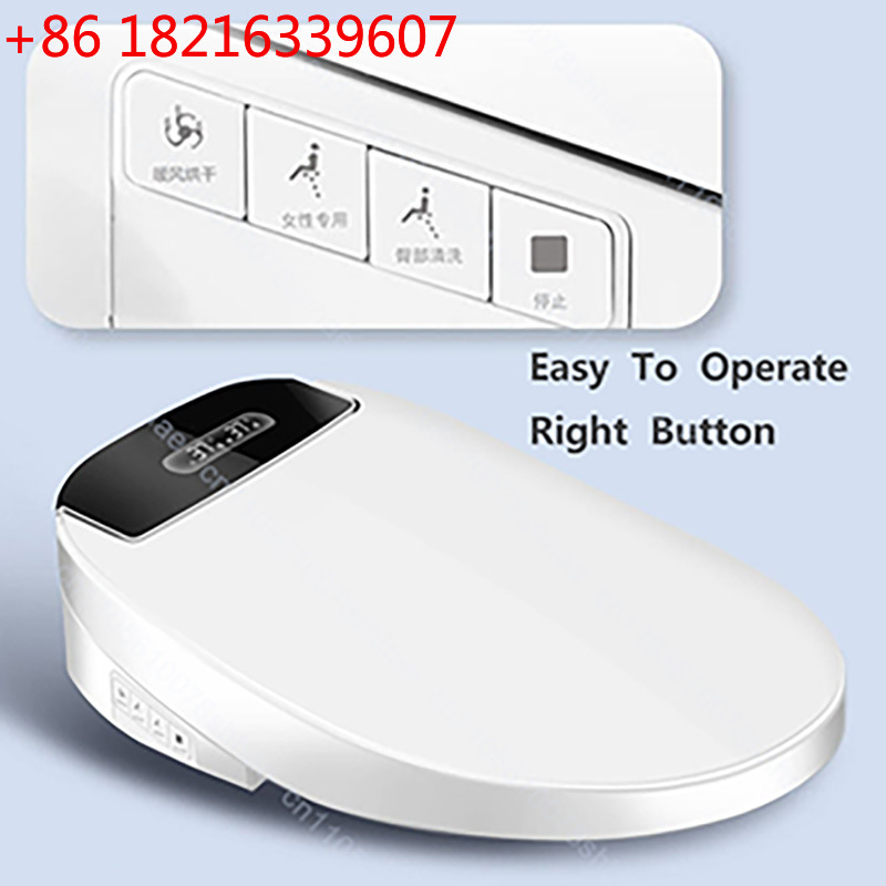 Elongated Bidet Toilet Seat Warm Dryer - Siège de toilette bidet intelligent YAO