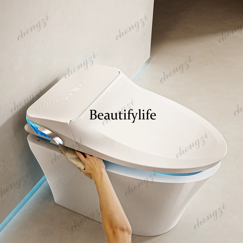 Smart Toilet All In One Automatic Flush - Machine tout-en-un intelligente pour le nettoyage,