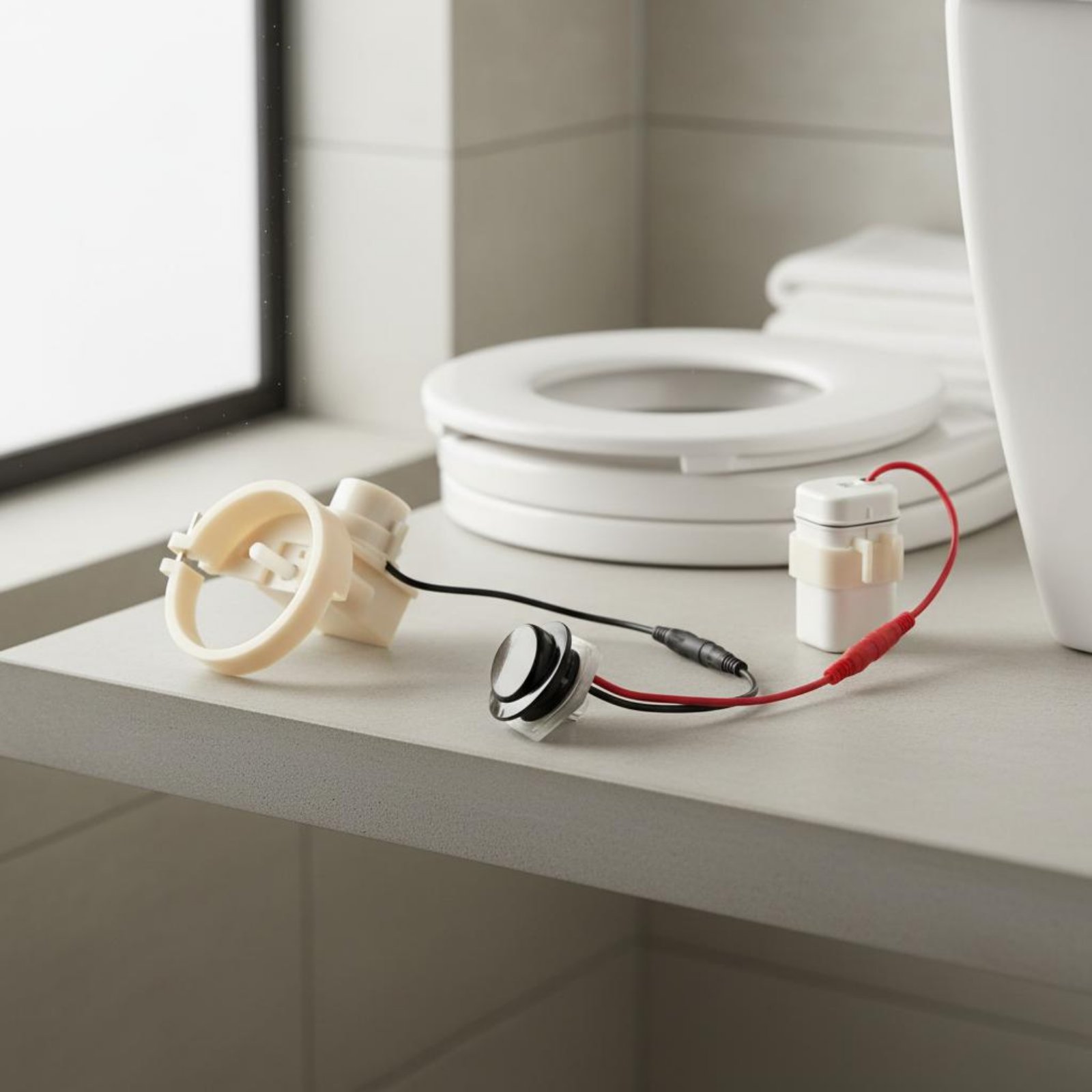 Détecteur de mouvement pour ch - Touchless Automatic Toilet Flush Sensor avis et prix