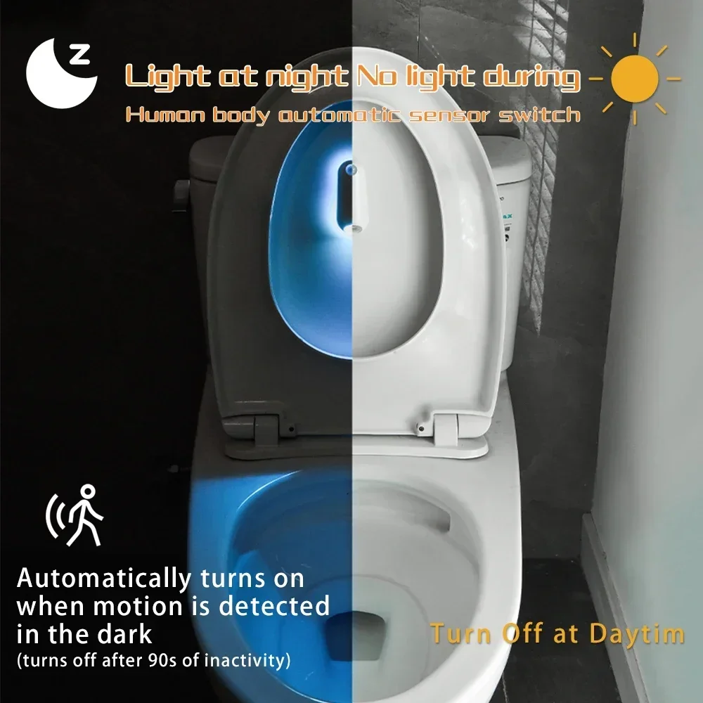 LED toilette capteur de mouvem - Toilet Night Light Motion Sensor Led avis et prix