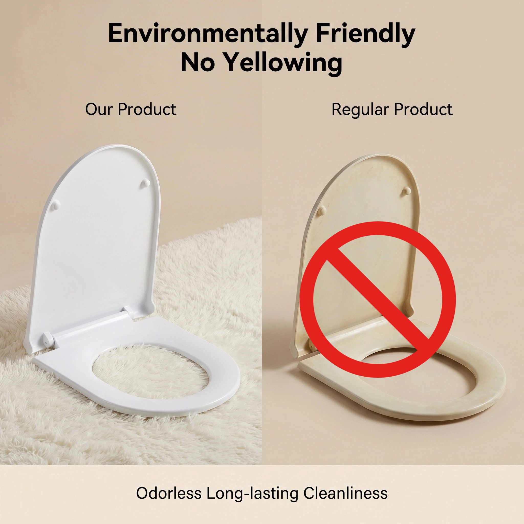 Couvre-siège de toilette unive - Slow Close Toilet Seat Quick Release avis et prix
