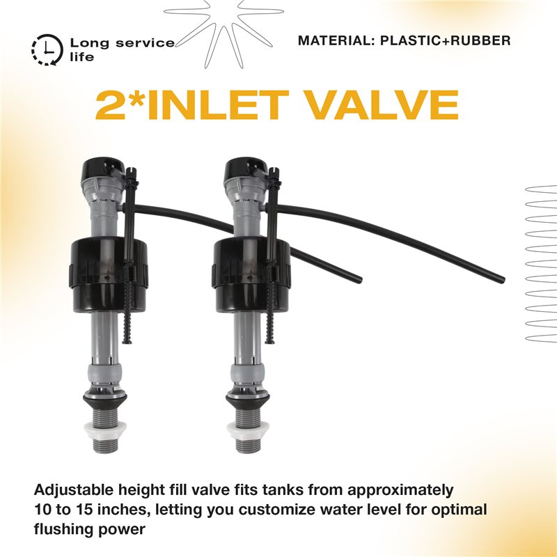 Kit de remplacement universel  - Toilet Tank Repair Fill Valve Kit avis et prix