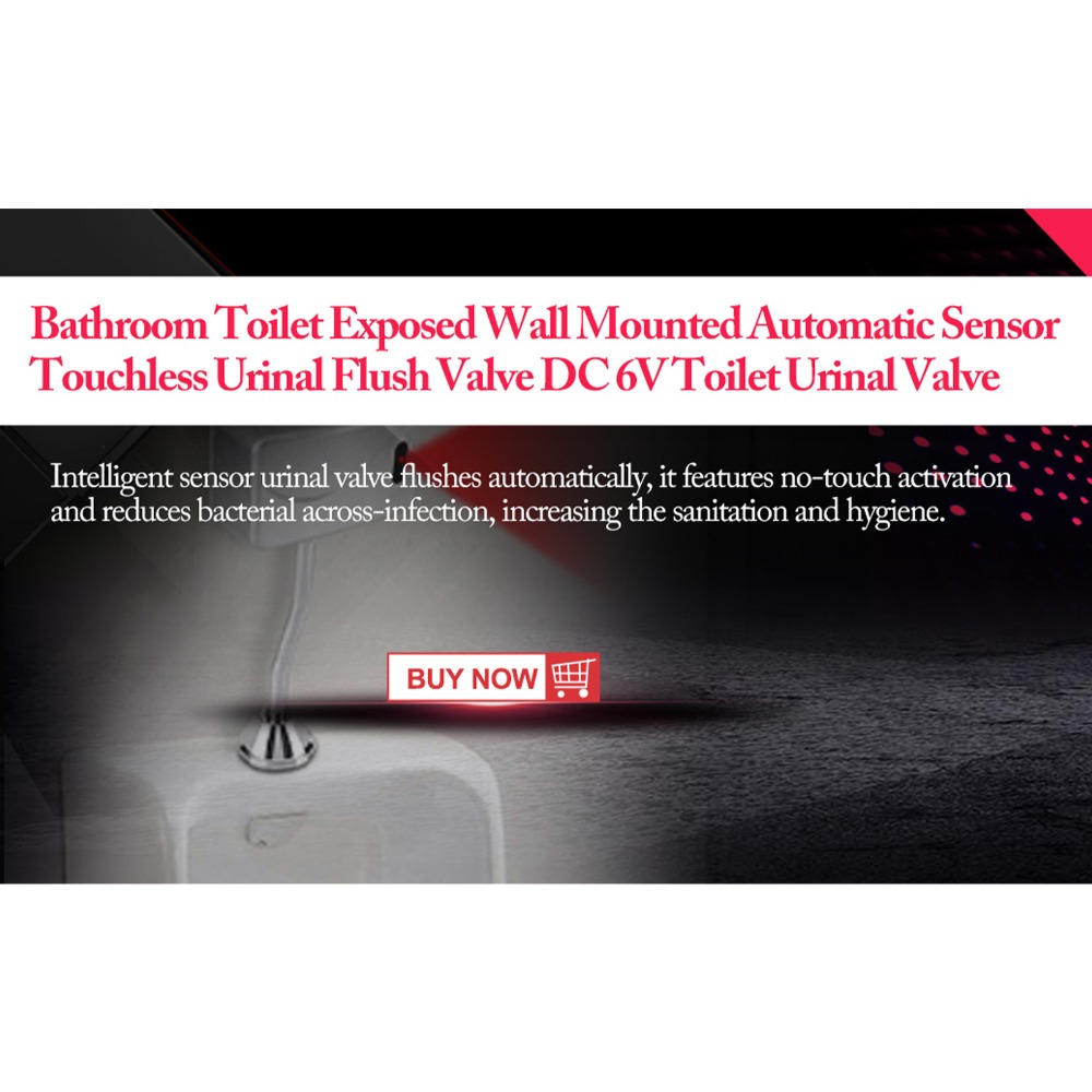 Vanne de chasse d'eau pour uri - Touchless Automatic Toilet Flush Sensor avis et prix