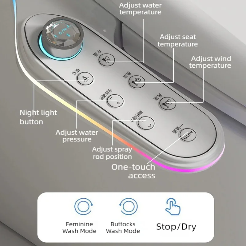 Siège de toilette électrique a - Smart Bidet Toilet Seat Heated Electric avis et prix