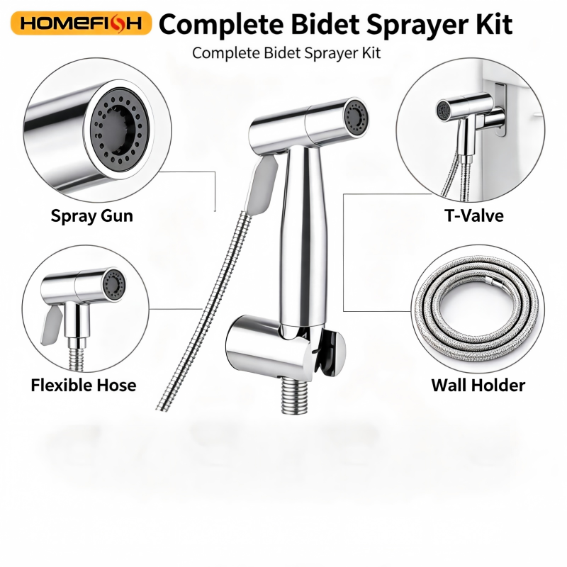 Kit de pulvérisateur de bidet  - Handheld Bidet Sprayer Shattaf Stainless avis et prix