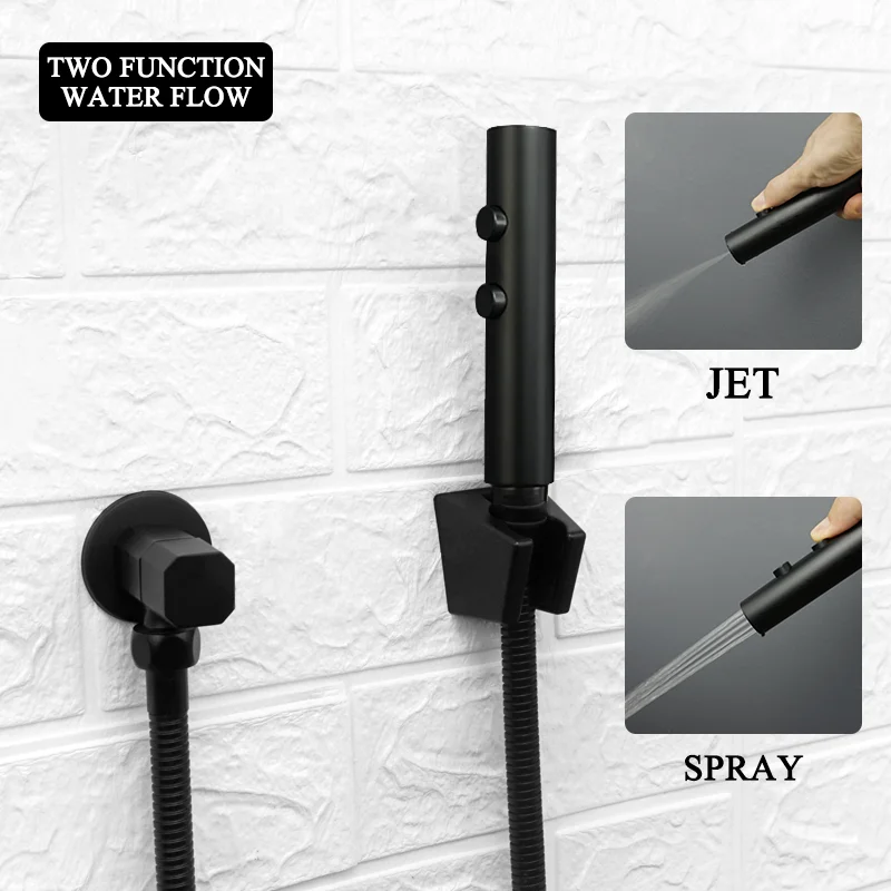 Kit de douche portable en acie - Handheld Bidet Sprayer Shattaf Stainless avis et prix