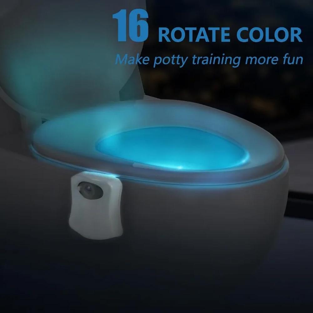 Lampe de toilette à détecteur  - Toilet Night Light Motion Sensor Led avis et prix