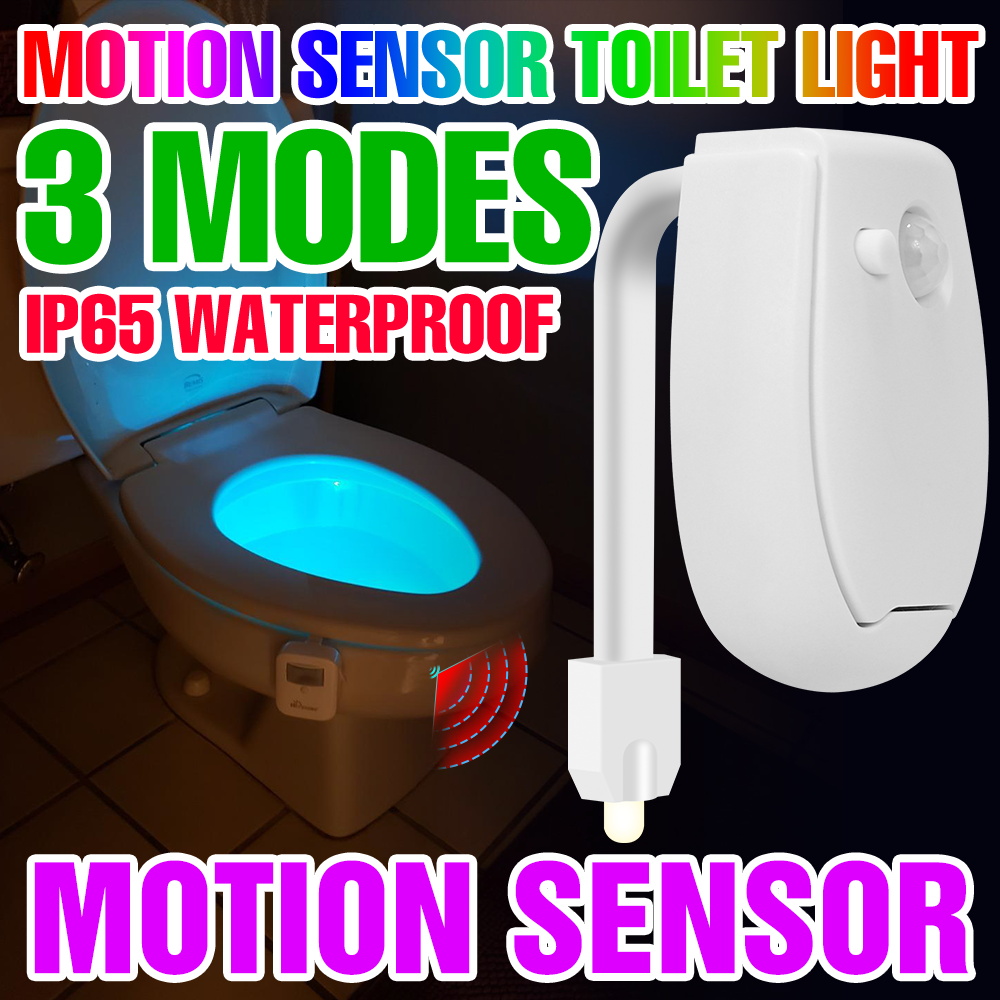 Lampe de toilette RGB, LED int - Toilet Night Light Motion Sensor Led avis et prix