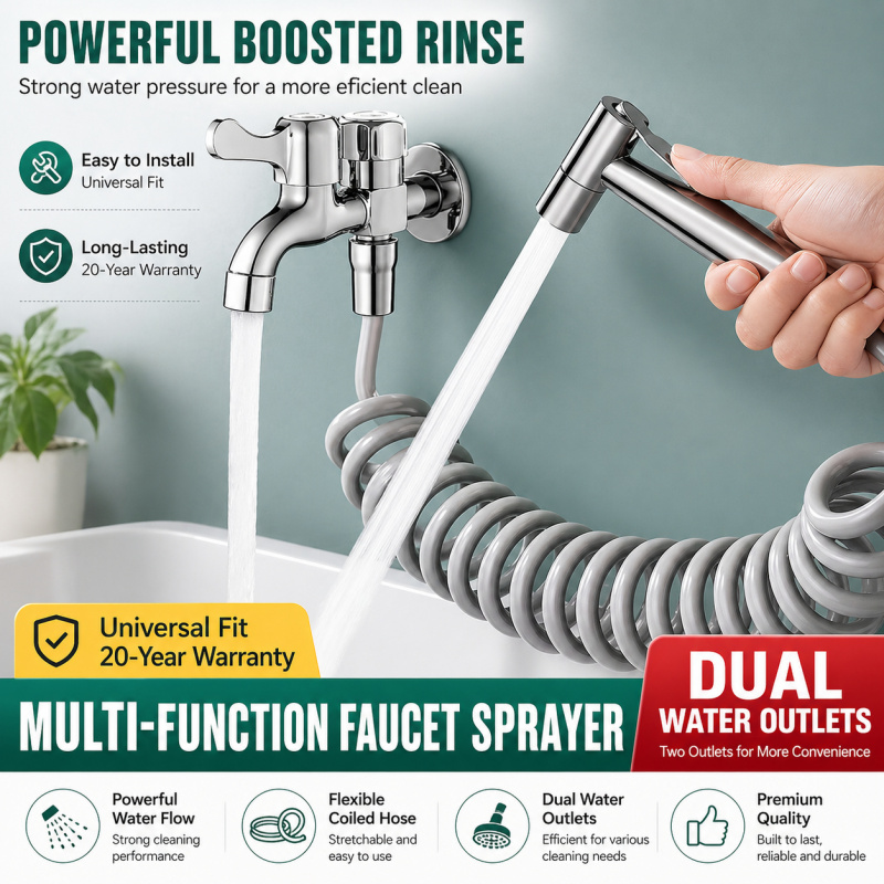 Ensemble de pulvérisateur de b - Handheld Bidet Sprayer Shattaf Stainless avis et prix