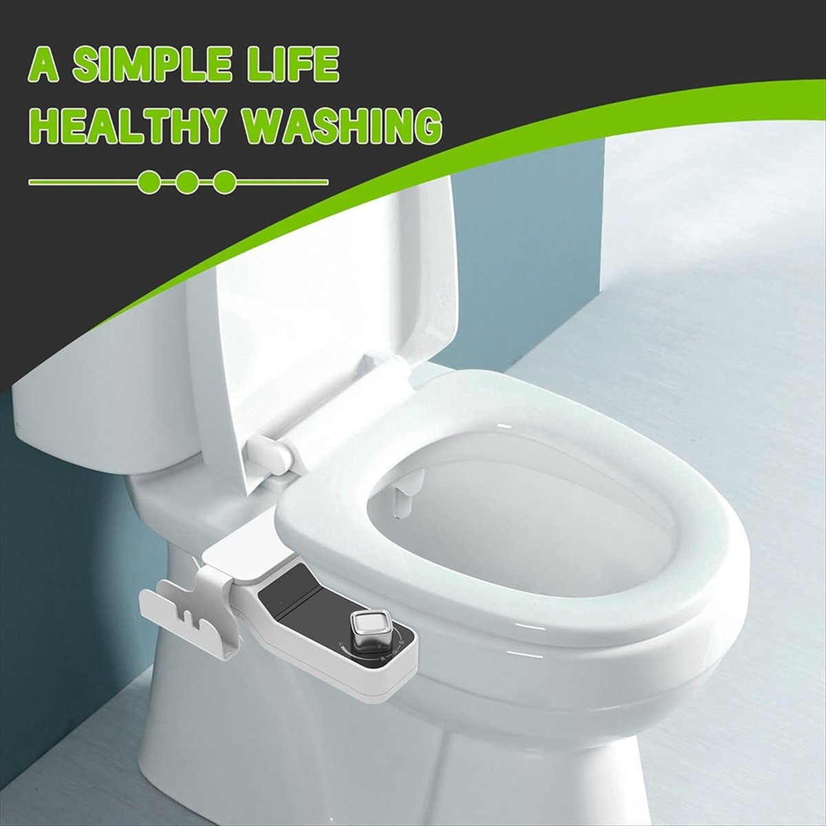 Fixation supérieure de Bidet d - Non Electric Bidet Attachment Dual Nozzle avis et prix