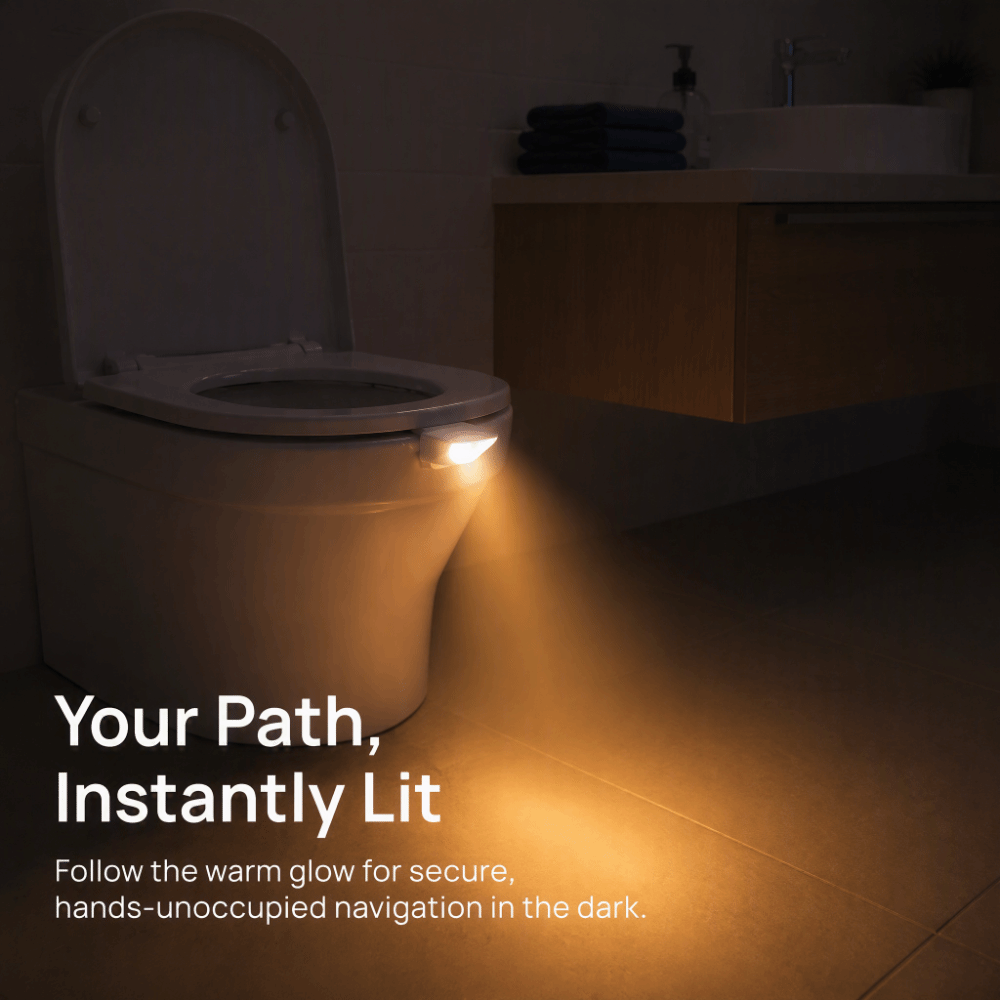 Lampe de toilette à détecteur  - Toilet Night Light Motion Sensor Led avis et prix