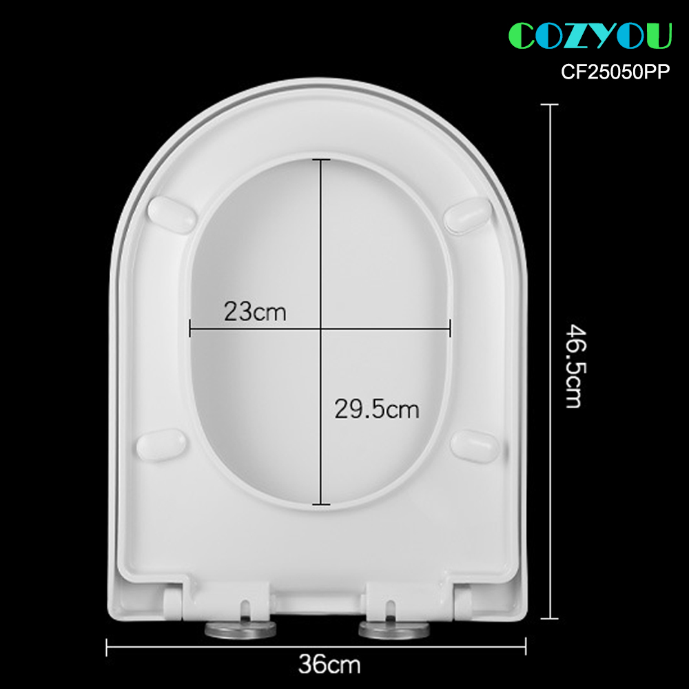 Couvercle universel de sièges  - Slow Close Toilet Seat Quick Release avis et prix