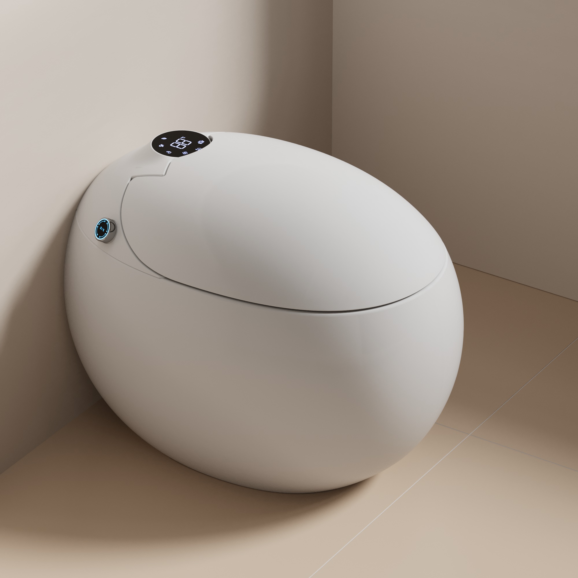 WC intelligent moderne avec bi - Smart Bidet Toilet Seat Heated Electric avis et prix