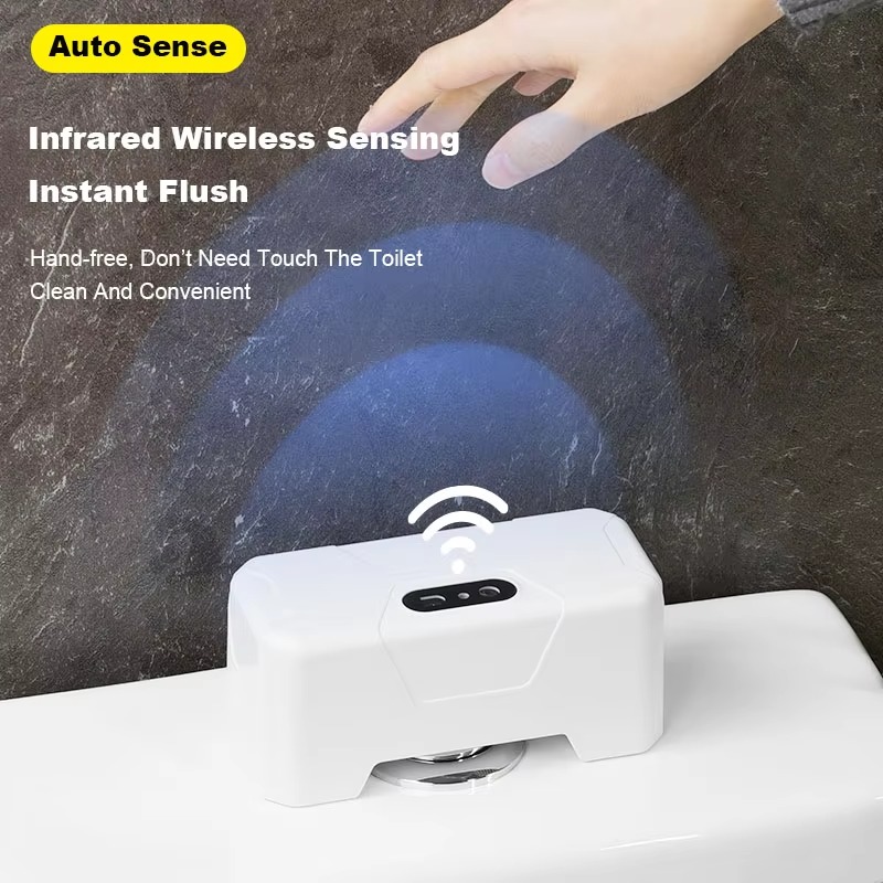 Bouton de chasse d'eau automat - Touchless Automatic Toilet Flush Sensor avis et prix