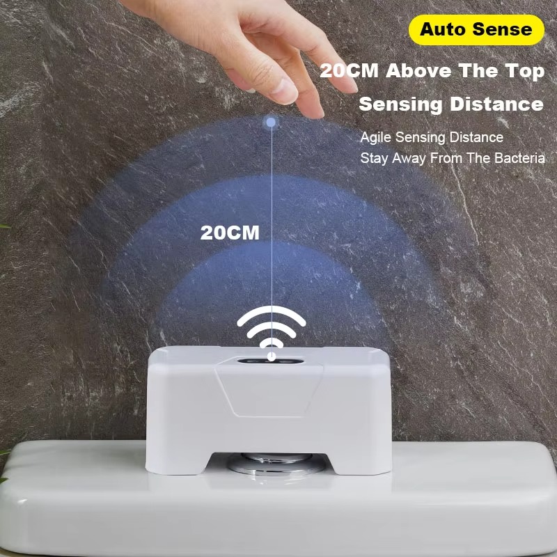 Bouton de chasse d'eau automat - Touchless Automatic Toilet Flush Sensor avis et prix