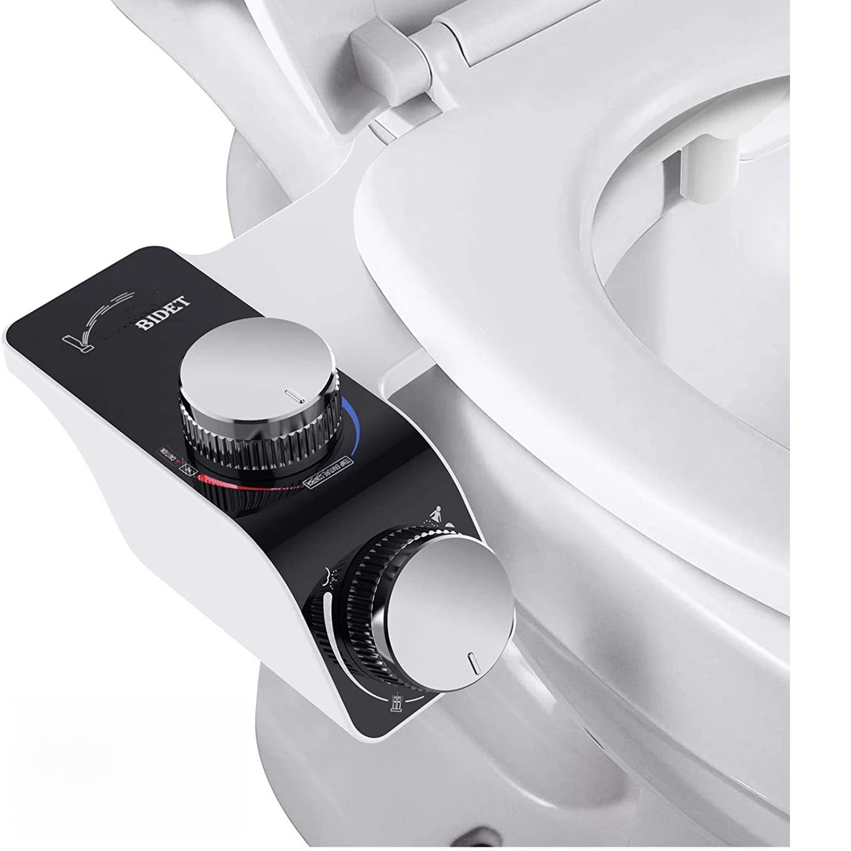 Bidet auto-nettoyant à pressio - Non Electric Bidet Attachment Dual Nozzle avis et prix