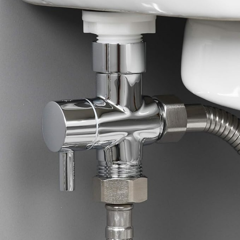 Raccord en T pour bidet, robin - Bidet T Adapter Valve 7/8 1/2 Brass avis et prix