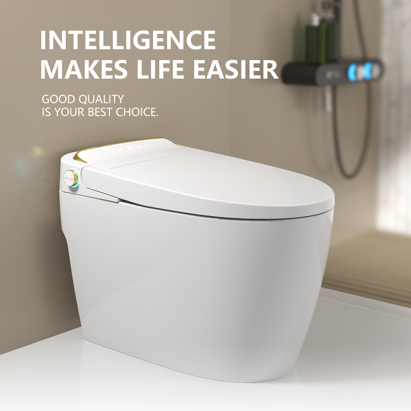 Toilette intelligente tout-en- - Smart Toilet All In One Automatic Flush avis et prix