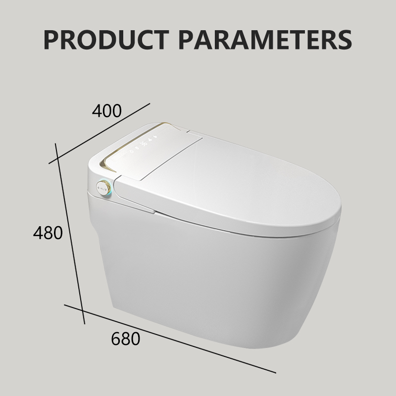 Toilette intelligente tout-en- - Smart Toilet All In One Automatic Flush avis et prix