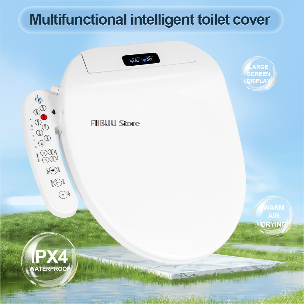 Housse de siège de toilette po - Smart Bidet Toilet Seat Heated Electric avis et prix