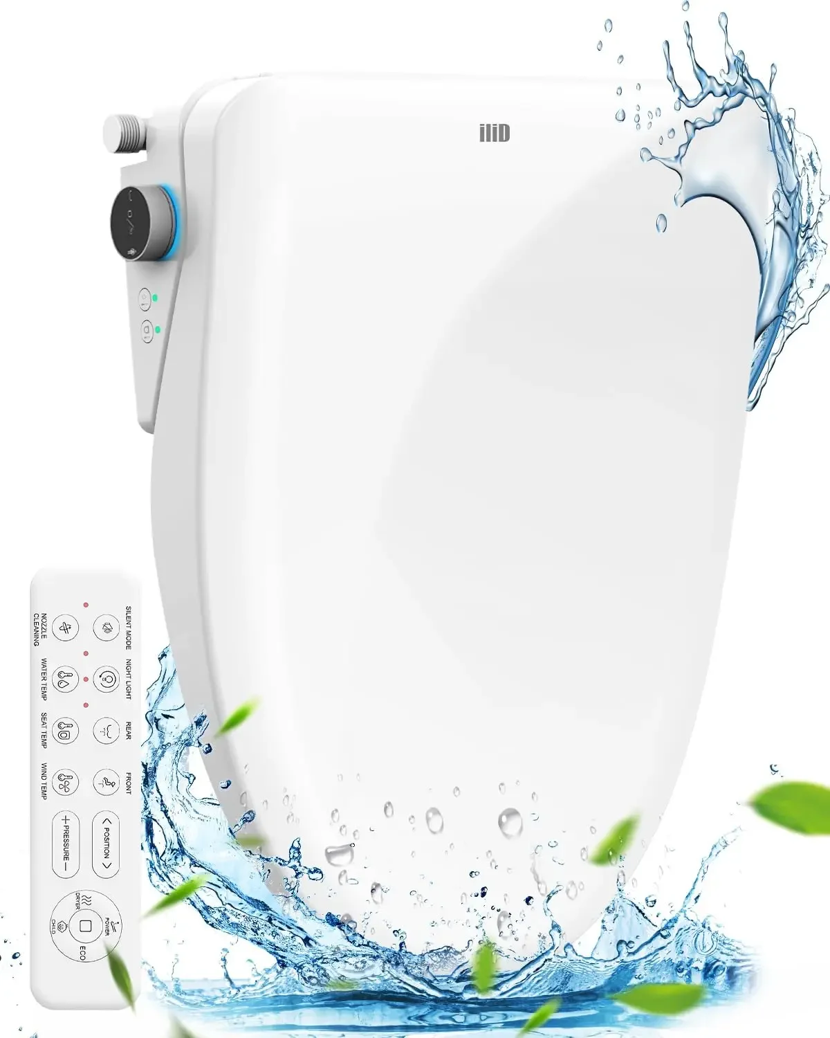 Meilleure vente aux États-Unis - Elongated Bidet Toilet Seat Warm Dryer avis et prix