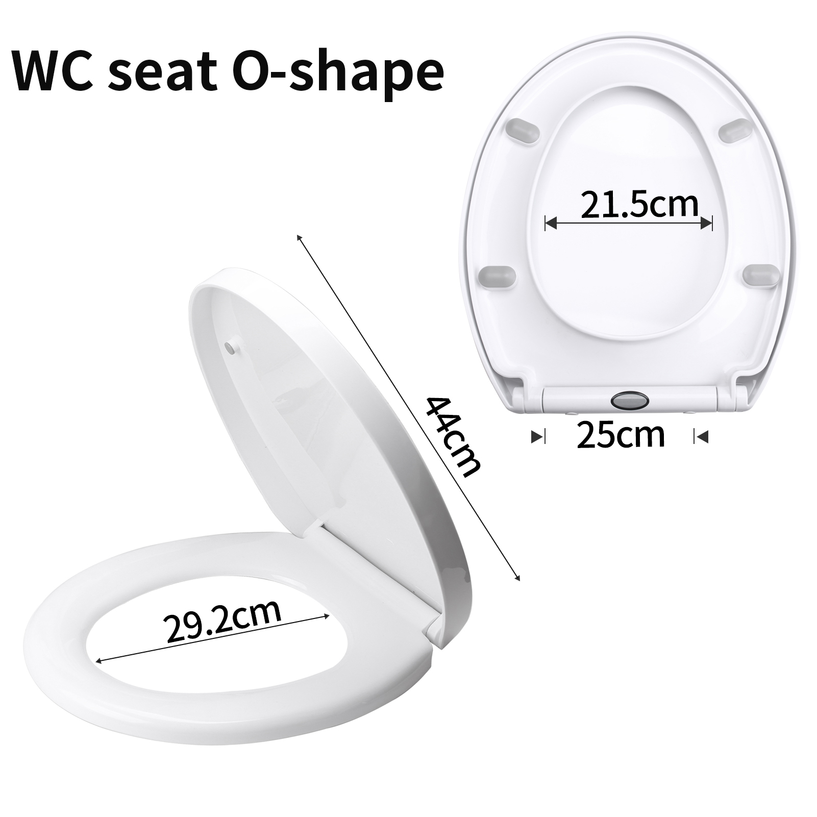 Couvercle de siège de toilette - Slow Close Toilet Seat Quick Release avis et prix