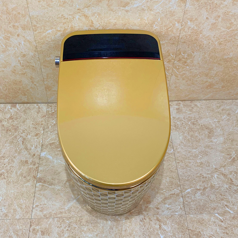 Toilettes intelligentes dorées - Smart Toilet All In One Automatic Flush avis et prix