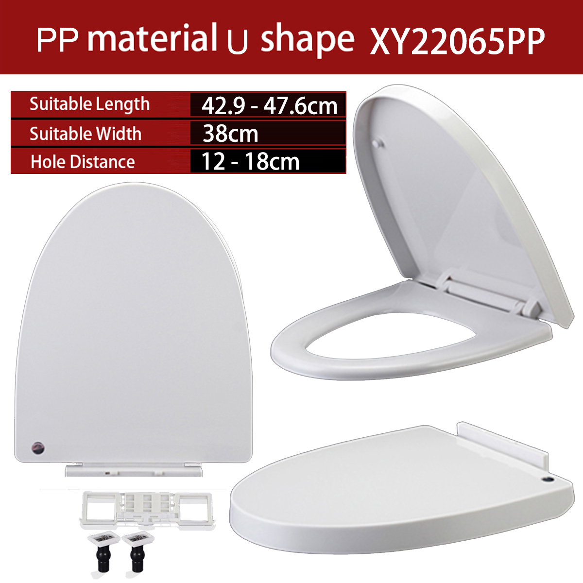 Couvercle universel pour siège - Slow Close Toilet Seat Quick Release avis et prix