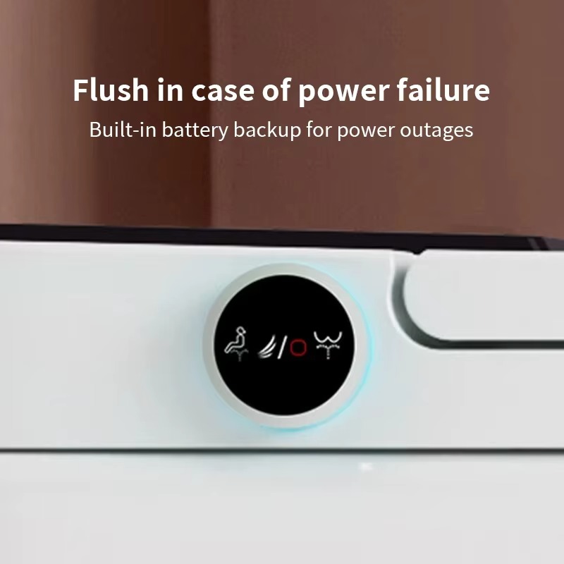 Toilette intelligente tout-en- - Smart Toilet All In One Automatic Flush avis et prix