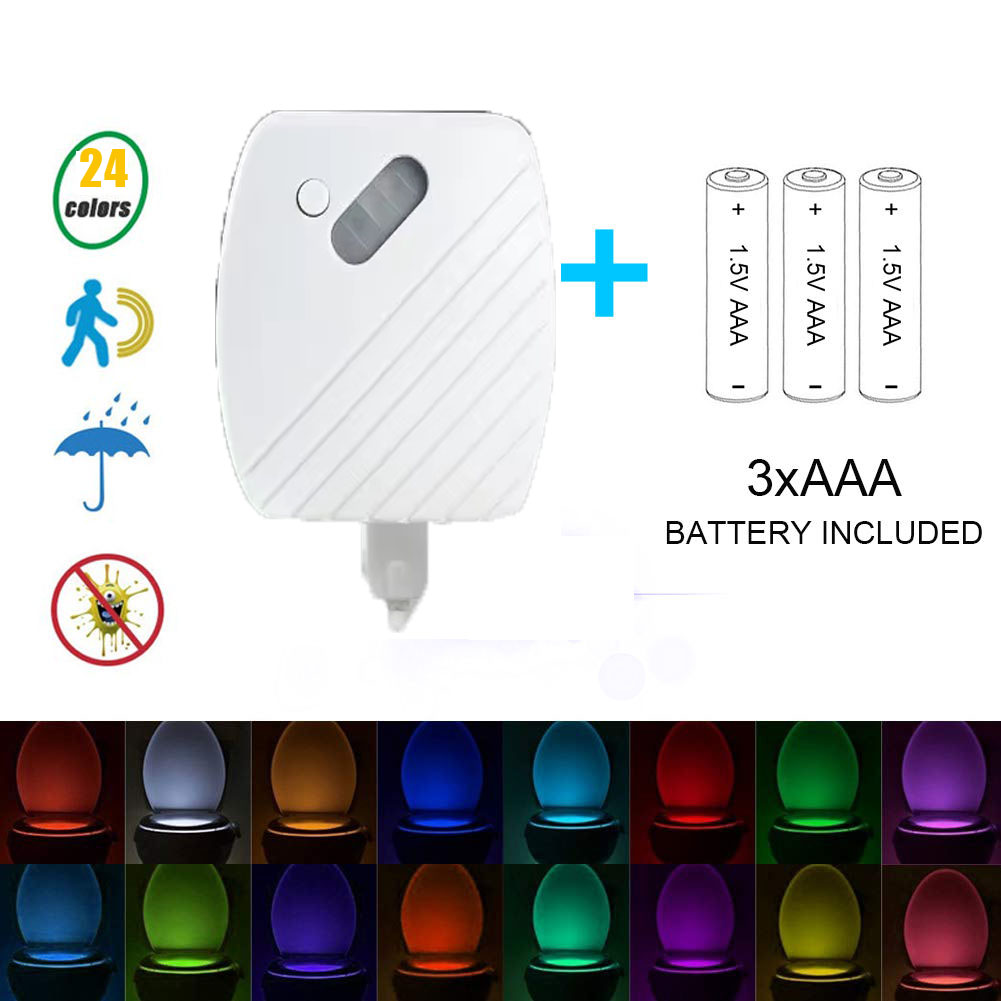 Lampe de toilette avec détecte - Toilet Night Light Motion Sensor Led avis et prix