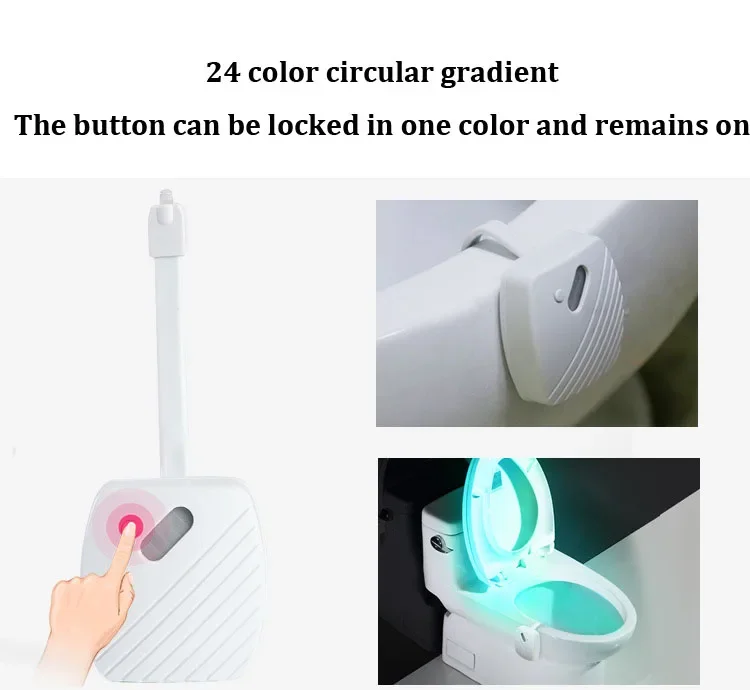 Lampe de toilette avec détecte - Toilet Night Light Motion Sensor Led avis et prix