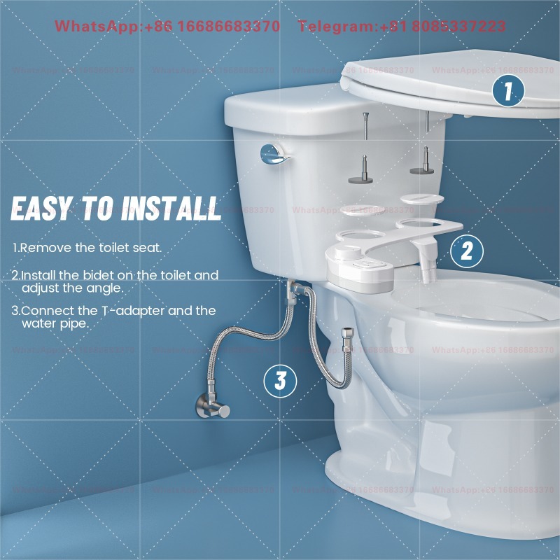 SAMODRA Bidet non électrique - - Non Electric Bidet Attachment Dual Nozzle avis et prix