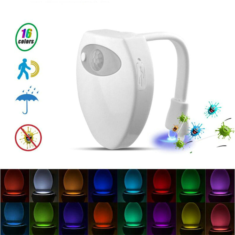 USB Rechargeable toilette capt - Toilet Night Light Motion Sensor Led avis et prix