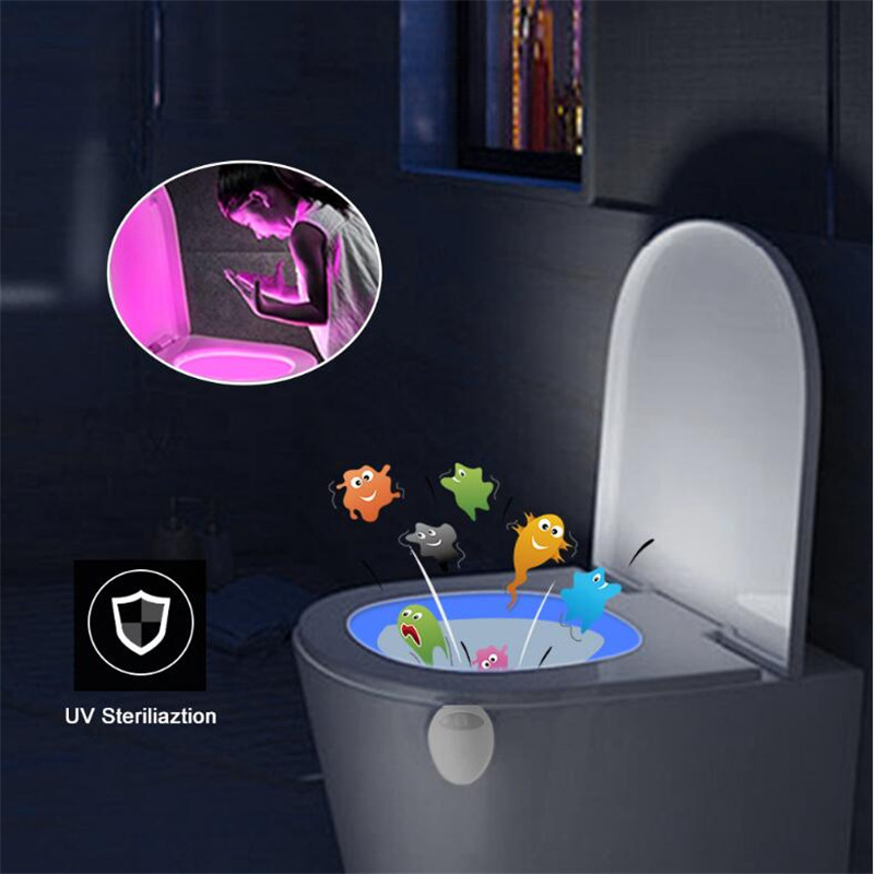 USB Rechargeable toilette capt - Toilet Night Light Motion Sensor Led avis et prix