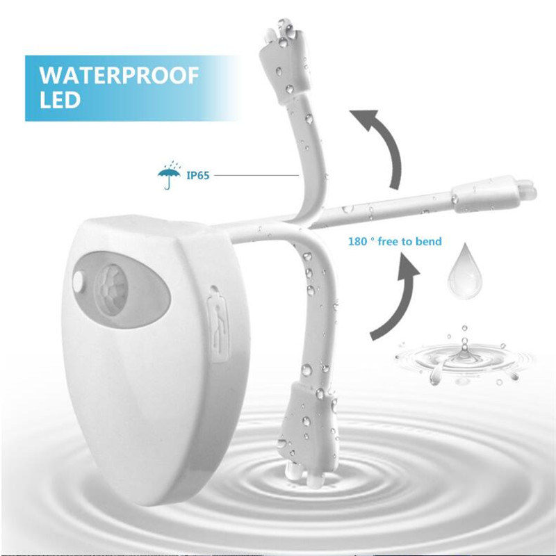 USB Rechargeable toilette capt - Toilet Night Light Motion Sensor Led avis et prix