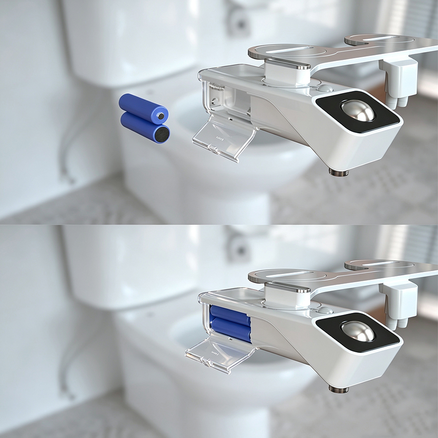 Accessoire de siège de toilett - Non Electric Bidet Attachment Dual Nozzle avis et prix