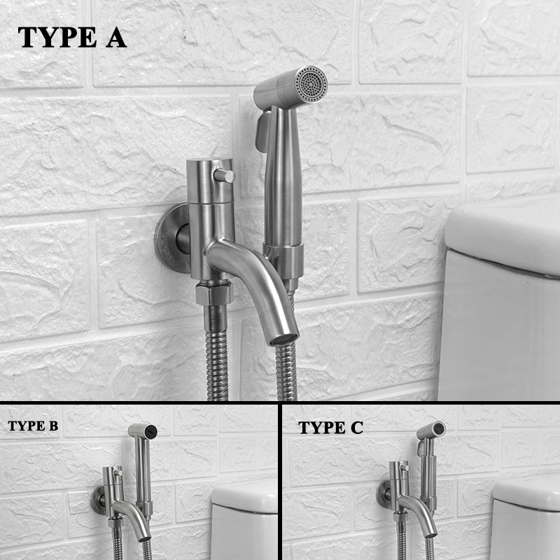 Robinet de Bidet à main en aci - Handheld Bidet Sprayer Shattaf Stainless avis et prix