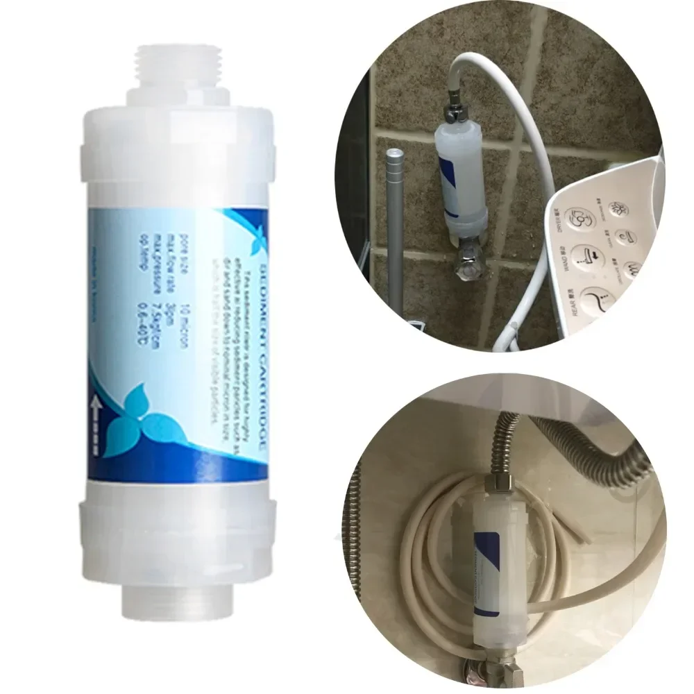Filtre à eau pour toilettes bi - Bidet Water Filter Cartridge Sediment avis et prix