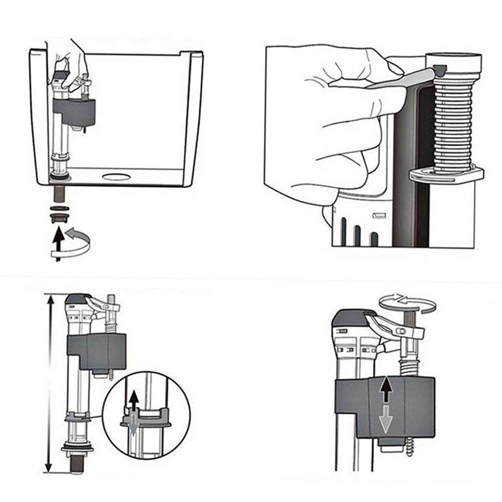 Kits complets de réparation de - Toilet Tank Repair Fill Valve Kit avis et prix