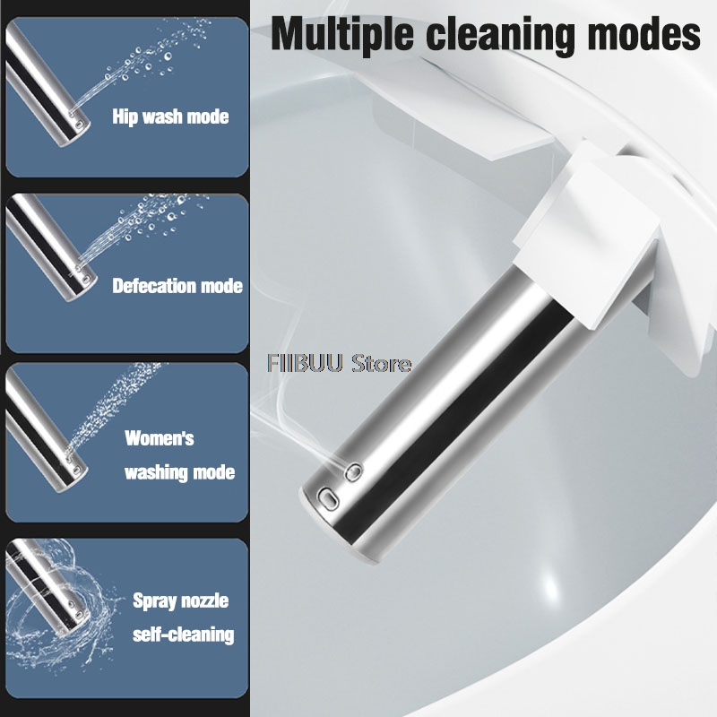 Housse de siège de toilette in - Elongated Bidet Toilet Seat Warm Dryer avis et prix