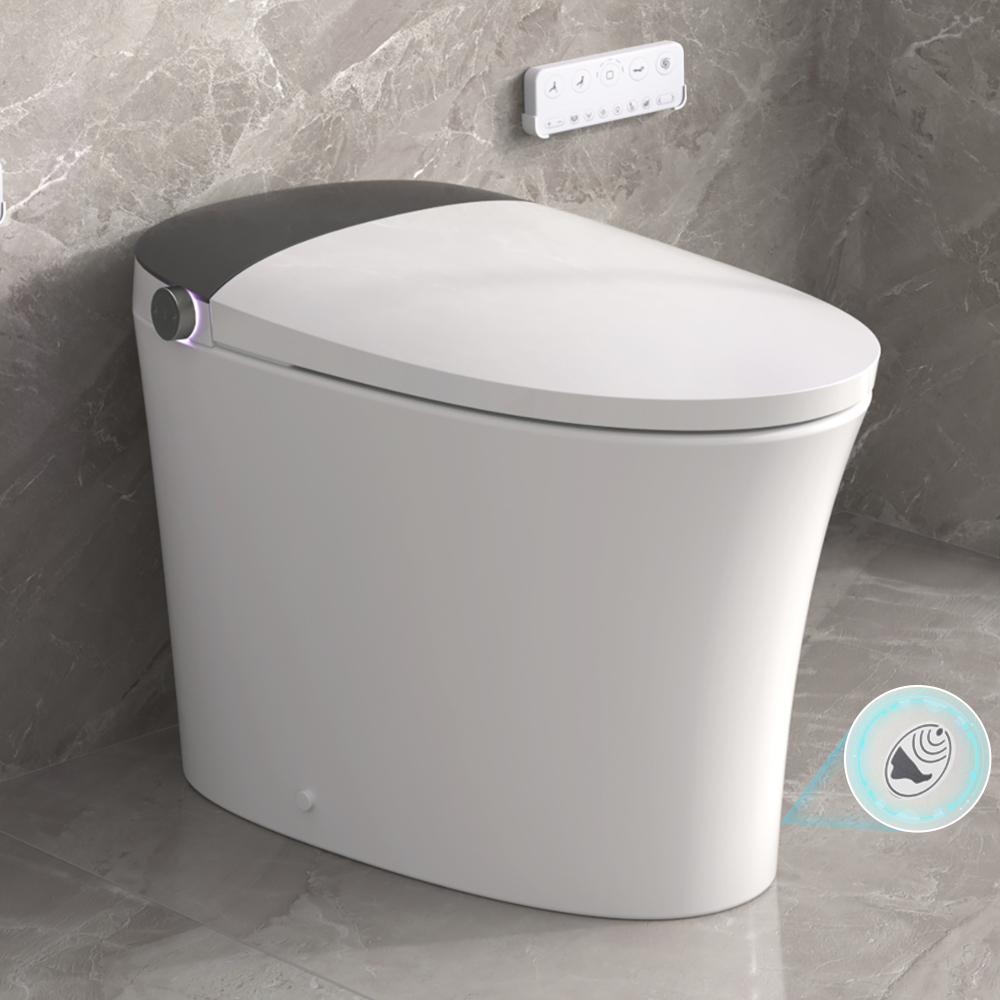 WC intelligent allongé avec bi - Elongated Bidet Toilet Seat Warm Dryer avis et prix