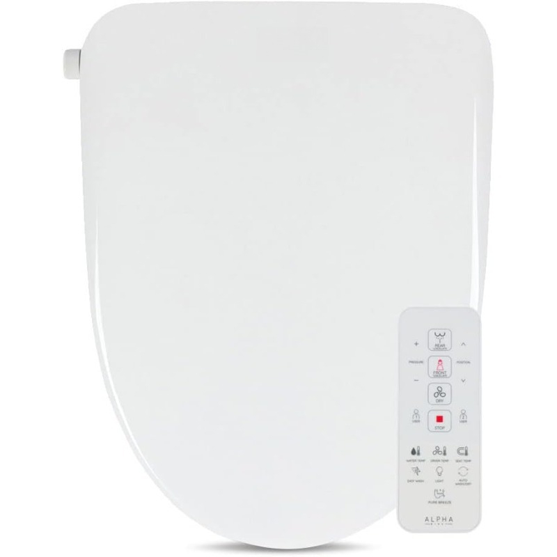 GRANDE PROMOTION - Siège de to - Elongated Bidet Toilet Seat Warm Dryer avis et prix