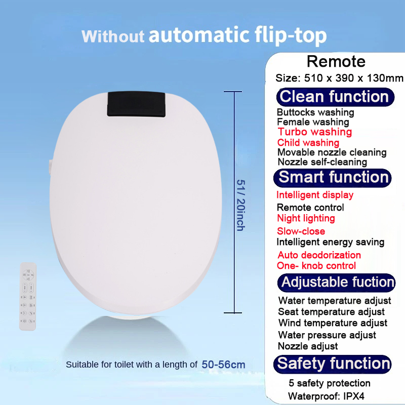 Siège de toilette japonais int - Smart Bidet Toilet Seat Heated Electric avis et prix