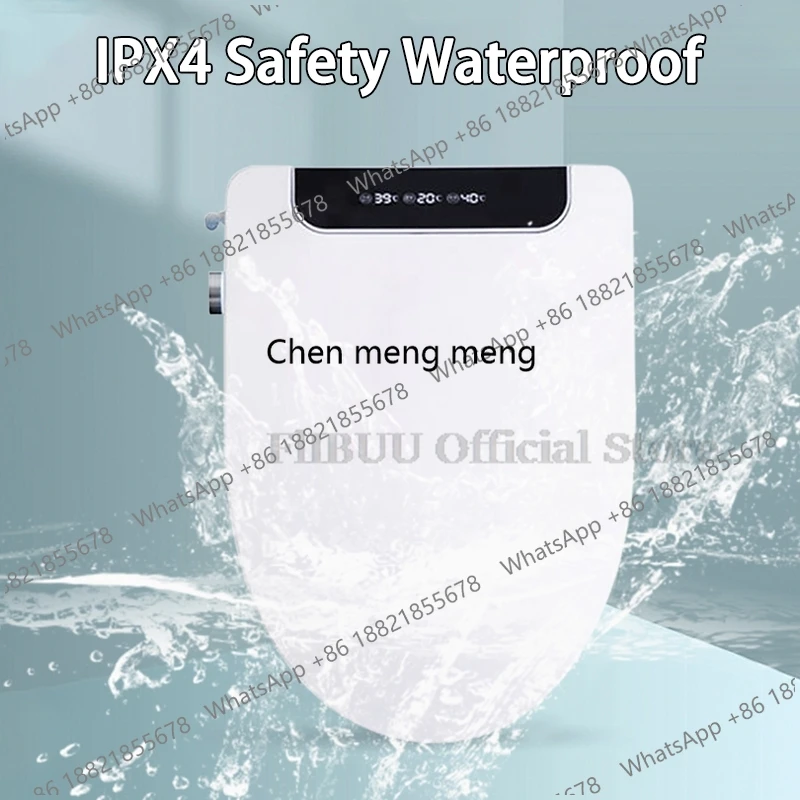X173 Couvercle de siège de toi - Elongated Bidet Toilet Seat Warm Dryer avis et prix