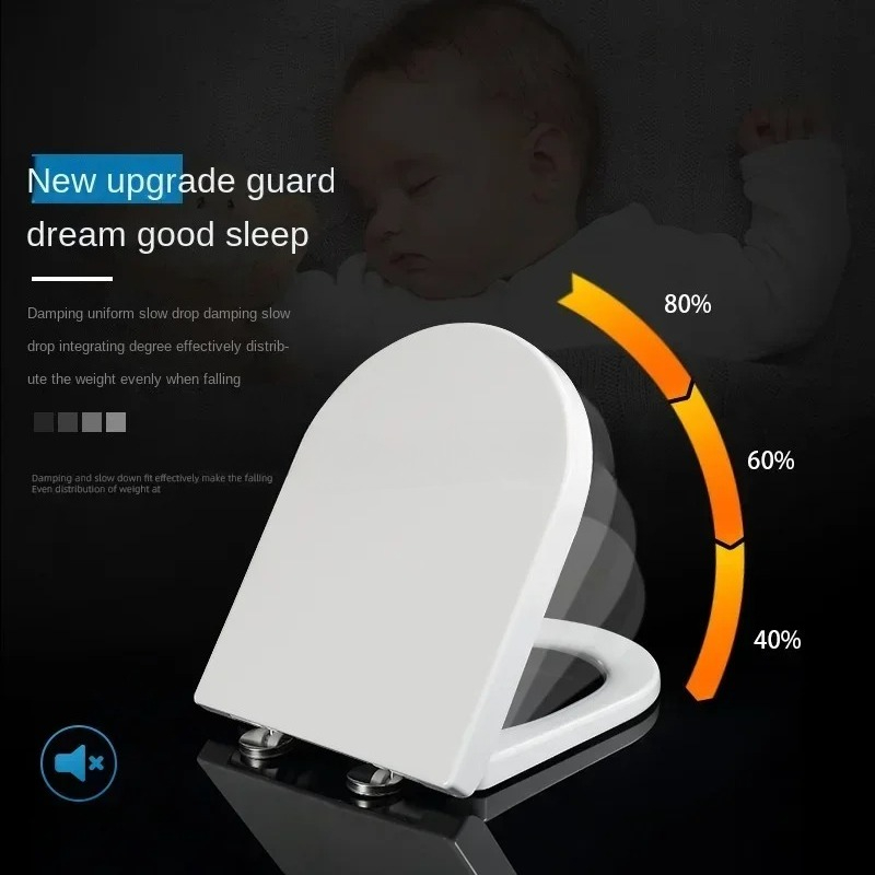 Couvercle de toilette à fermet - Slow Close Toilet Seat Quick Release avis et prix