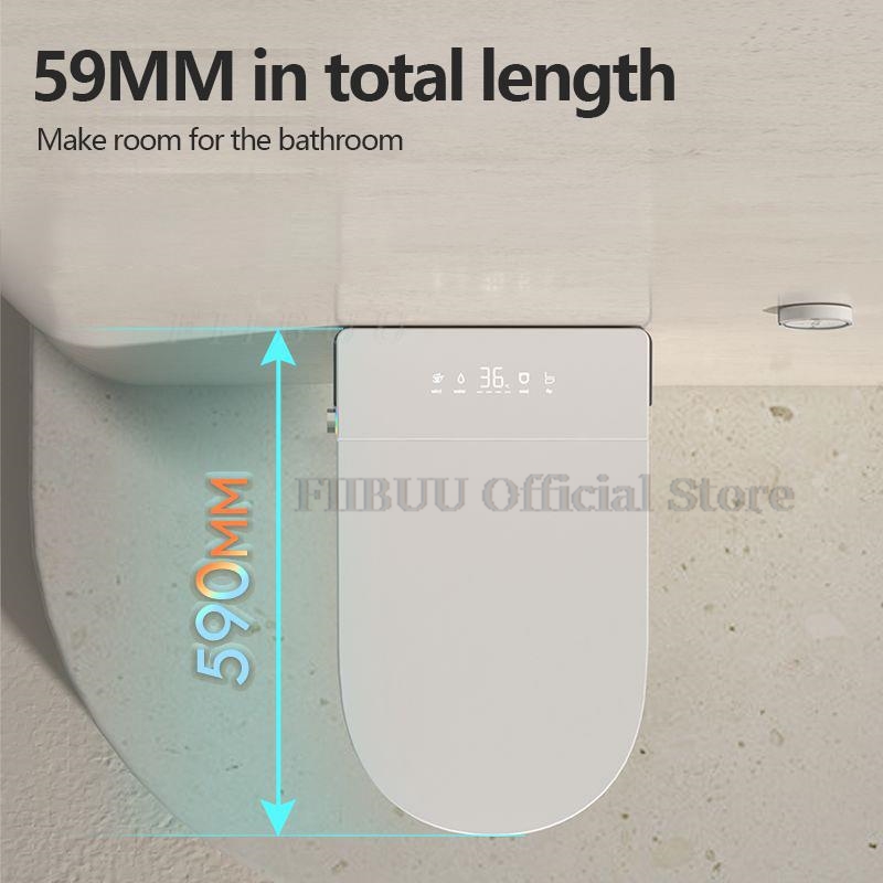 Bidet de toilette intelligent  - Smart Bidet Toilet Seat Heated Electric avis et prix